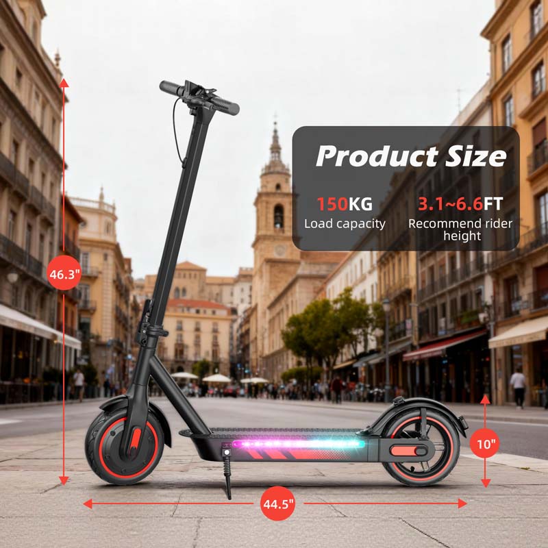 10 inch honeycomb tire scooter